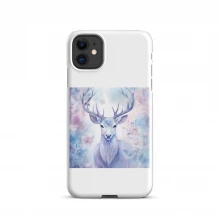 Pastel Winter Deer Fantasy Snap case for iPhone®