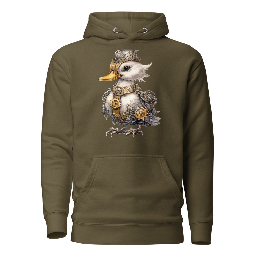 Steam Punk Duck Unisex Hoodie