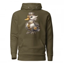 Steam Punk Duck Unisex Hoodie