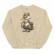Steam Punk Duck Unisex Sweatshirt