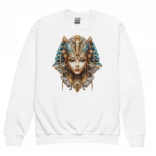 Steam Punk Egyptian GOD Style Youth crewneck sweatshirt