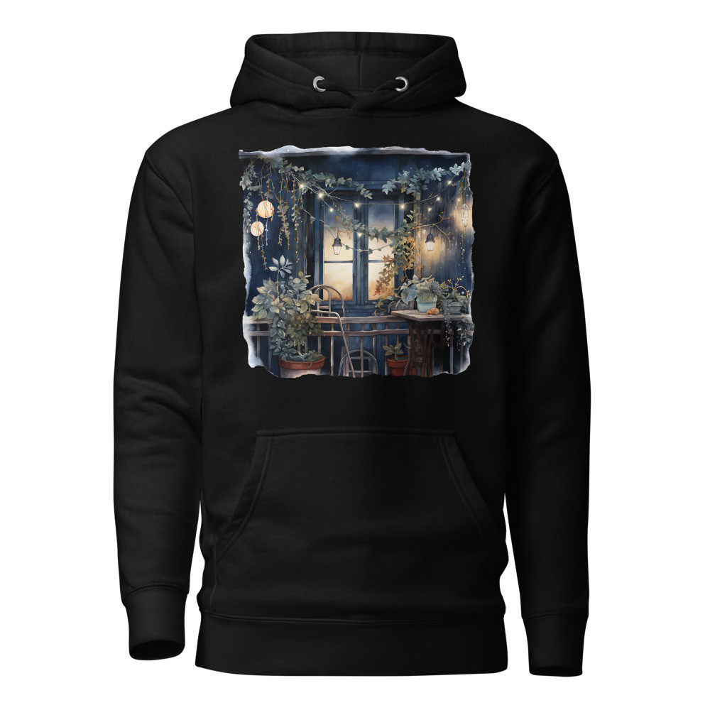 Winter Balcony Unisex Hoodie