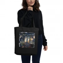 Winter Balcony Eco Tote Bag