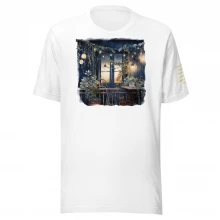 Winter Balcony Unisex t-shirt
