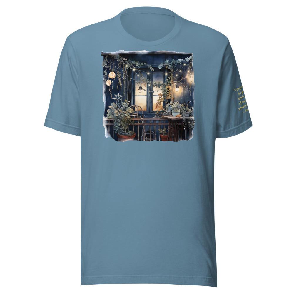 Winter Balcony Unisex t-shirt