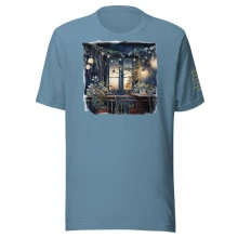 Winter Balcony Unisex t-shirt