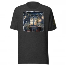 Winter Balcony Unisex t-shirt