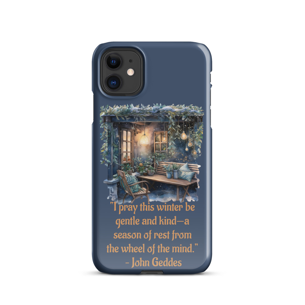 Winter Balcony Snap case for iPhone®