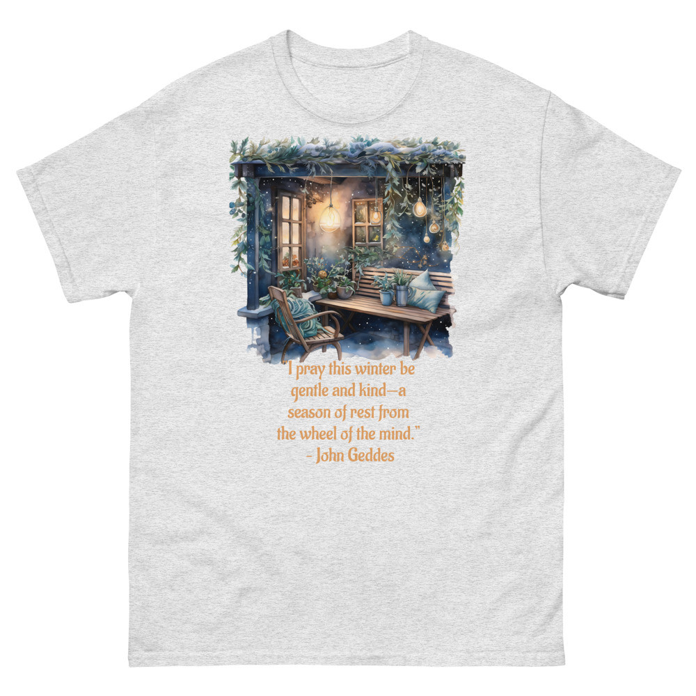 Winter Balcony Men's classic tee