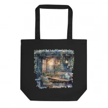 Winter Balcony Eco Tote Bag