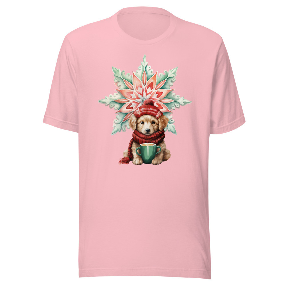 Snowflake, Golden Retriever Unisex t-shirt