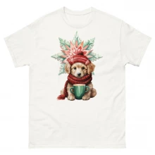 Snowflake, Golden Retriever Men's classic tee