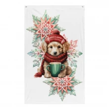 Snowflake, Golden Retriever Flag