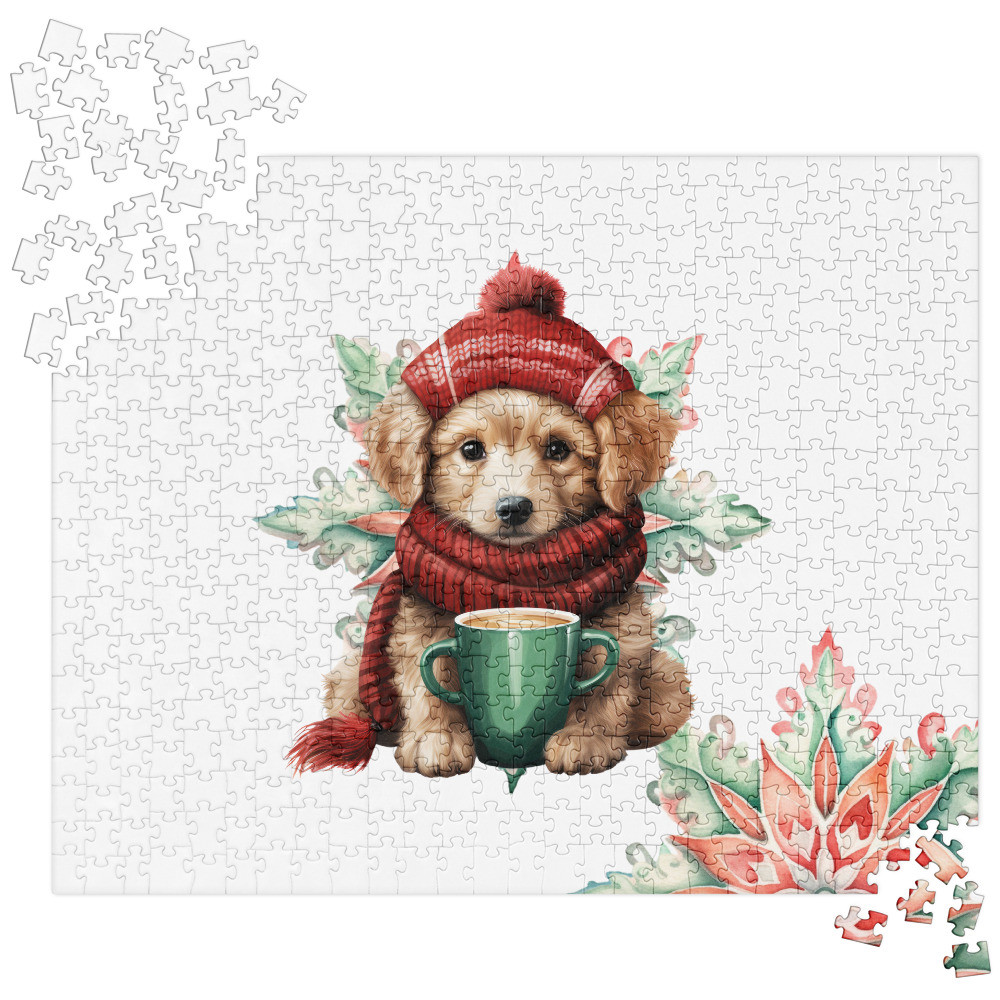 Snowflake, Golden Retriever Jigsaw puzzle