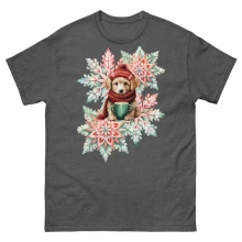 Snowflake, Golden Retriever Men's classic tee