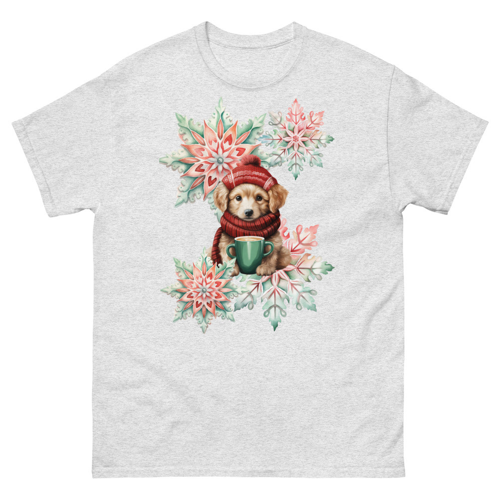 Snowflake, Golden Retriever Men's classic tee