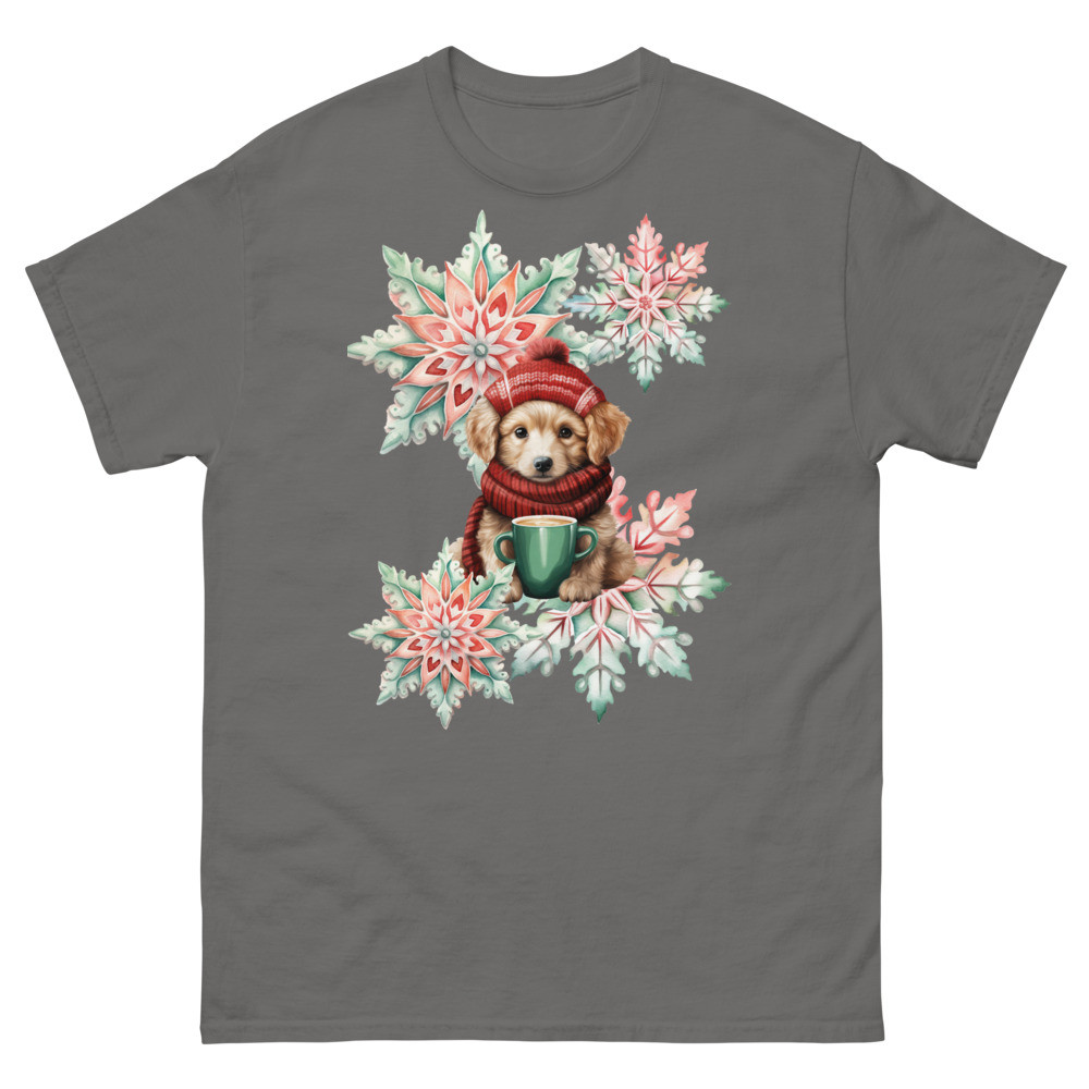 Snowflake, Golden Retriever Men's classic tee