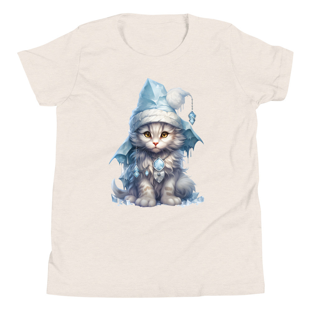 Crystal Cat Youth Short Sleeve T-Shirt