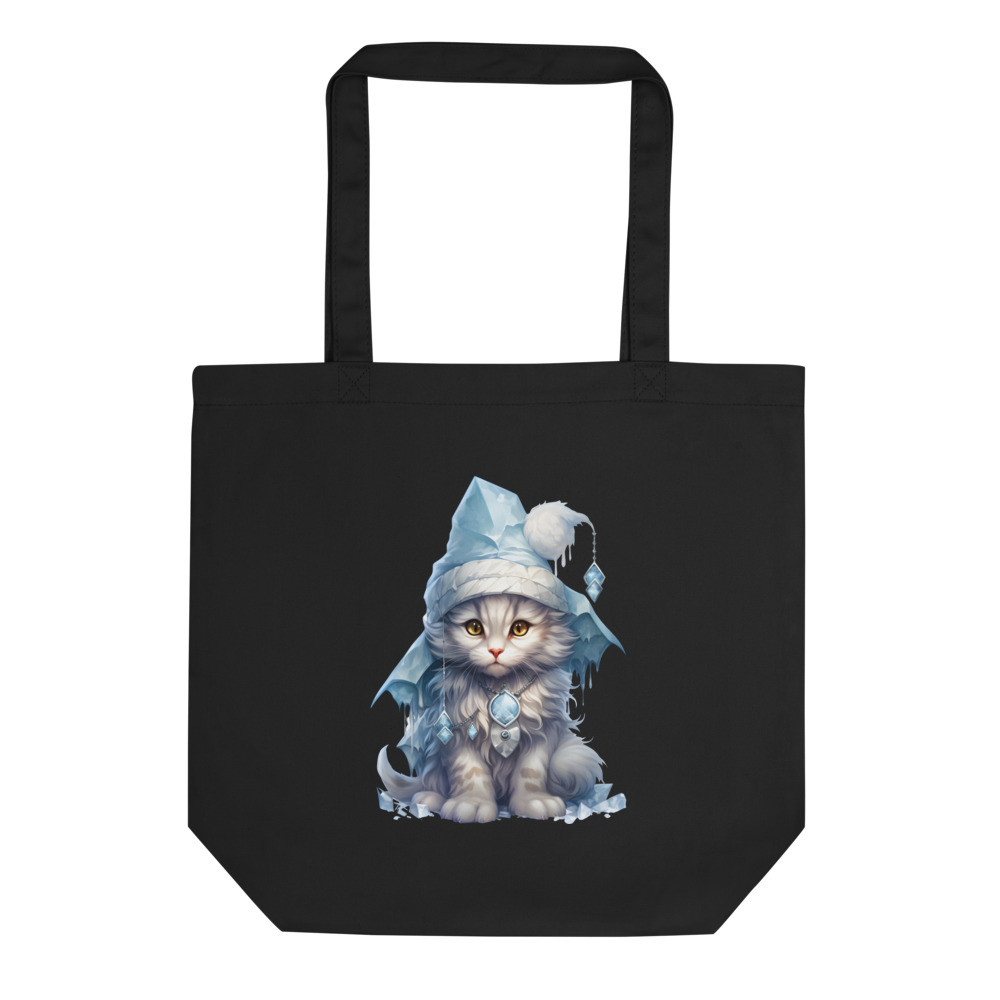 Crystal Cat Eco Tote Bag