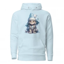 Crystal Cat Unisex Hoodie