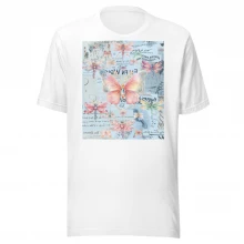 Butterflies & Dragonflies Ephemera Unisex t-shirt