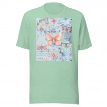 Butterflies & Dragonflies Ephemera Unisex t-shirt