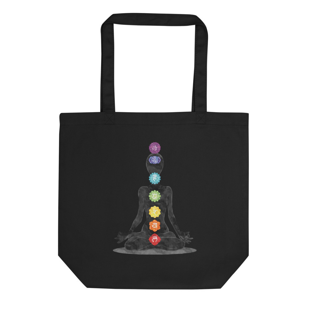 Yoga & Chakras Eco Tote Bag
