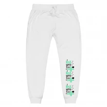 I LOve U More Than Coffee Unisex fleece sweatpants