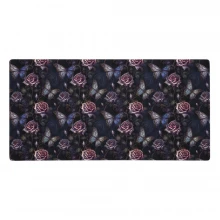Dark Roses & Butterflies Gaming mouse pad