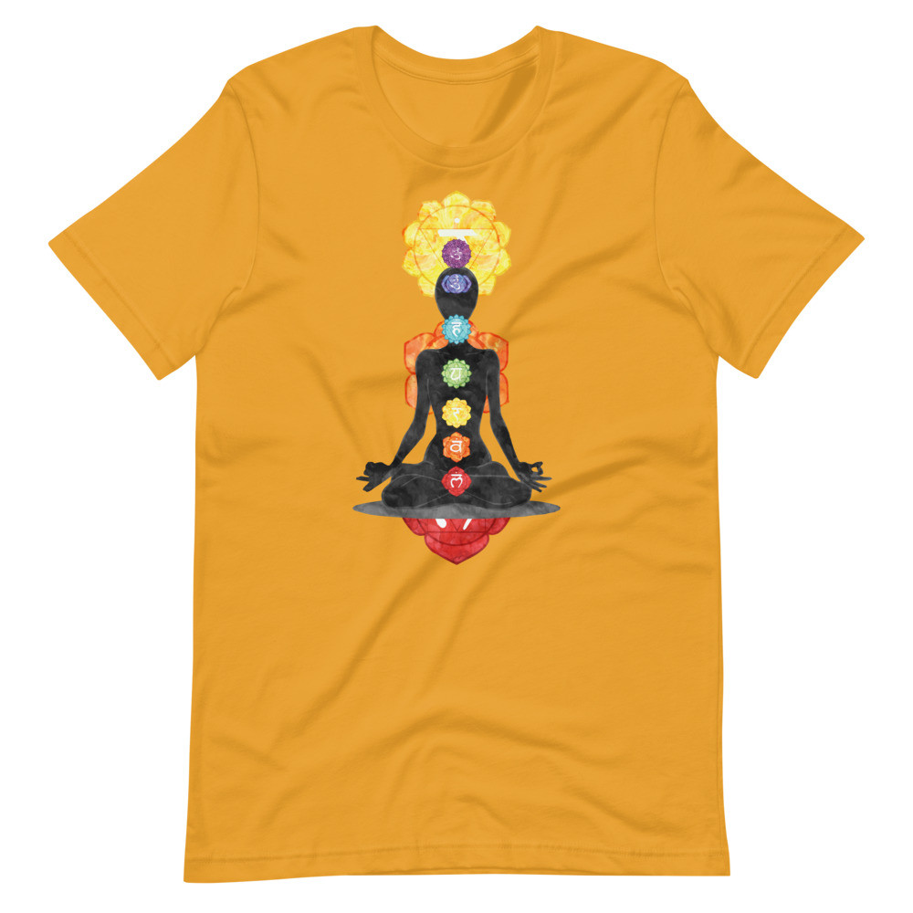 Chakra, Yoga Unisex t-shirt