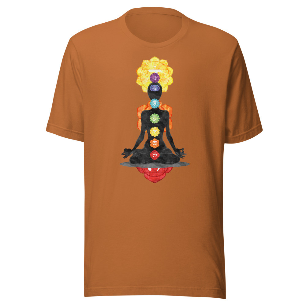 Chakra, Yoga Unisex t-shirt
