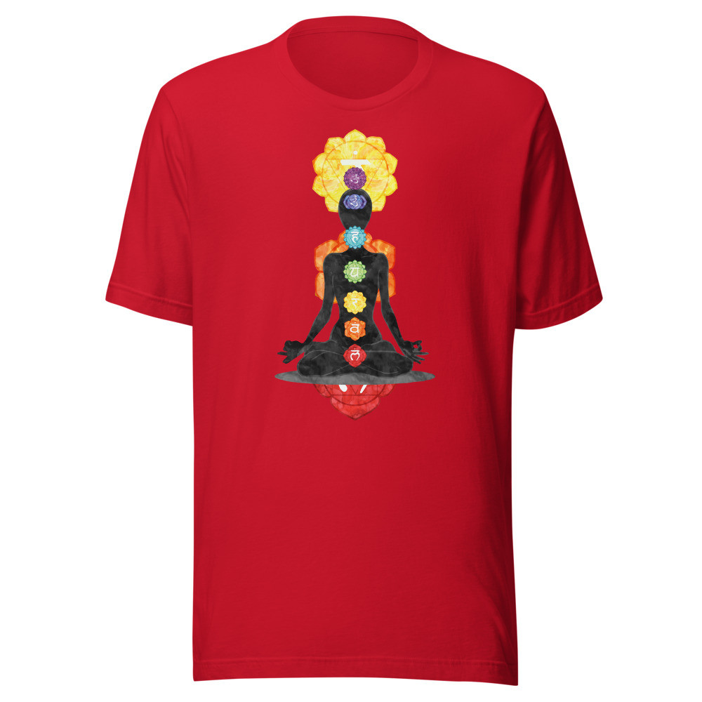 Chakra, Yoga Unisex t-shirt