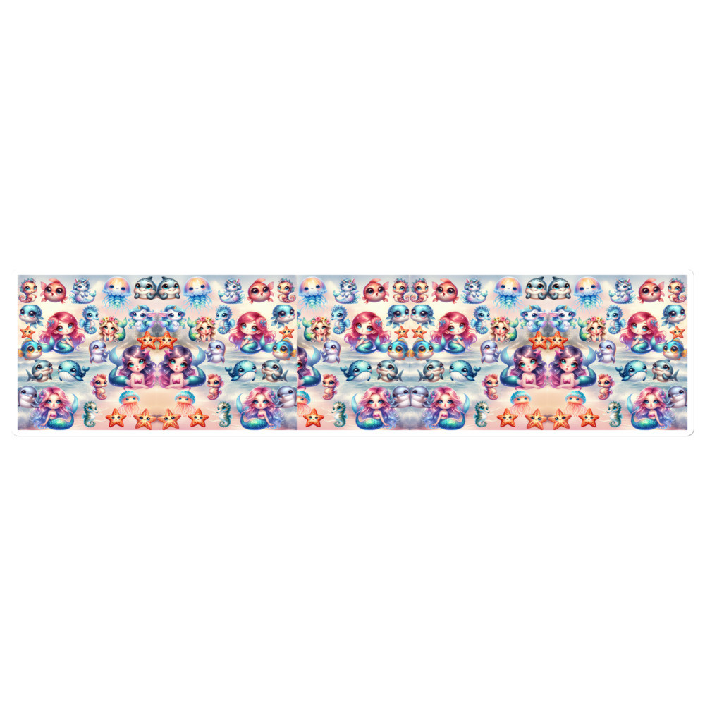 Mermaid Bubble-free stickers