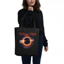 Eclipse 2024 Eco Tote Bag