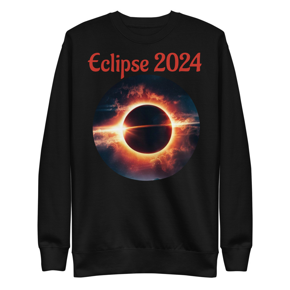 Eclipse 2024 Unisex Premium Sweatshirt