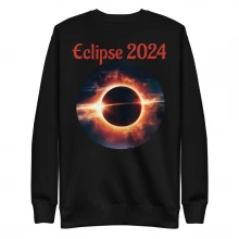 Eclipse 2024 Unisex Premium Sweatshirt