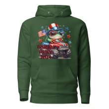 TRUMP/VANCE 2024 Frog, Truck  Unisex Hoodie