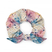  Paint Splatters Recycled Scrunchie
