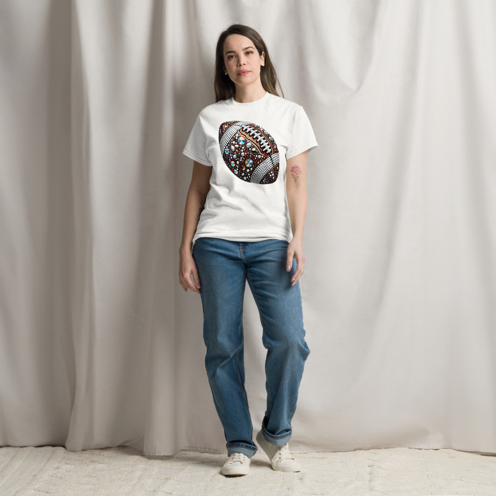 Football Bling Unisex classic tee
