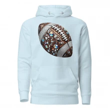 Football Bling Unisex Hoodie