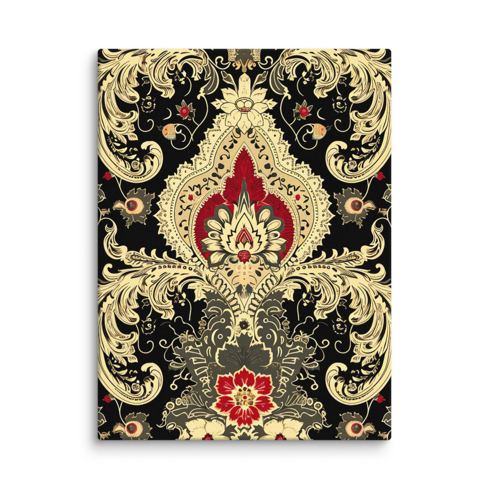 Paisley Scrolls Canvas