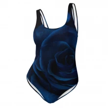 Blue Roses One-Piece Swimsuit