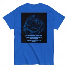 Blue Rose Prayer Unisex classic tee