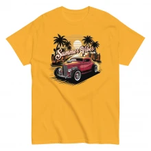 Summer Vibes Classic Car Unisex classic tee