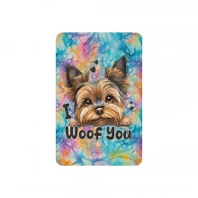 Tie-Dye Cute Puppy Sherpa blanket