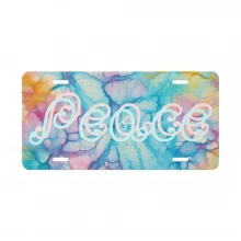 Tie-Dye Vanity license plate