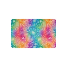 Tie-Dye Sherpa blanket