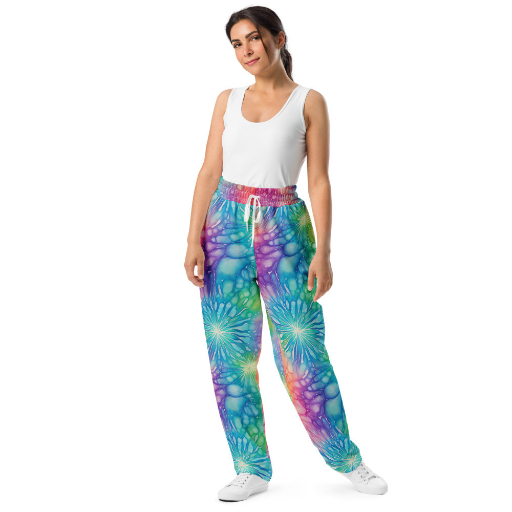 Tie-Dye Wide-leg joggers