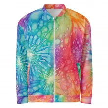 Tie-Dye Unisex Bomber Jacket