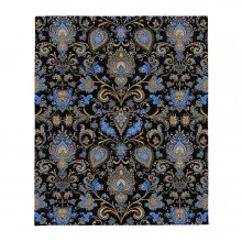 Persian Paisley Palace Throw Blanket